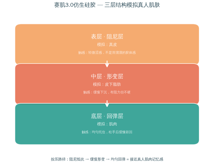 飞机杯什么材质最像真人？我把TPE、普通硅胶和赛肌3.0放在一起摸了摸1