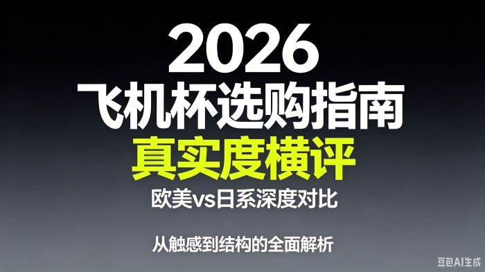 2026年真实度高的飞机杯选购指南：欧美品牌与日系品牌应该怎么选？-B哥情报局-飞机杯测评
