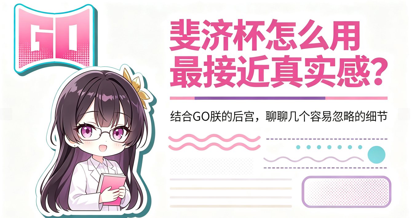 飞机杯怎么用最接近真实感?GO 朕的后宫聊几个易忽略的细节