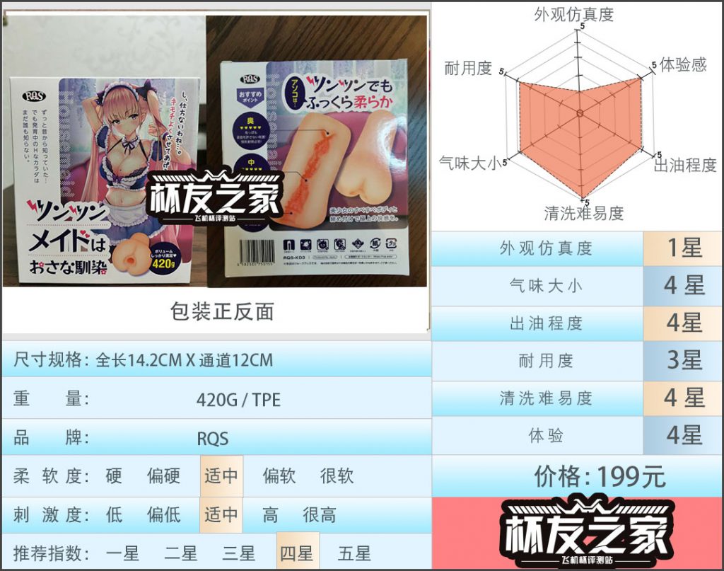 rqs傲娇女仆飞机杯评测[db:副标题]-B哥情报局-飞机杯测评