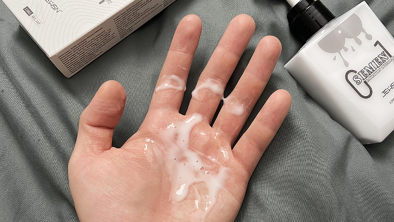 像jing液的菊花缓痛润滑油是怎么样的?开箱JEUSN仿精润滑油!4 像jing液的菊花缓痛润滑油是怎么样的?开箱JEUSN仿精润滑油!4