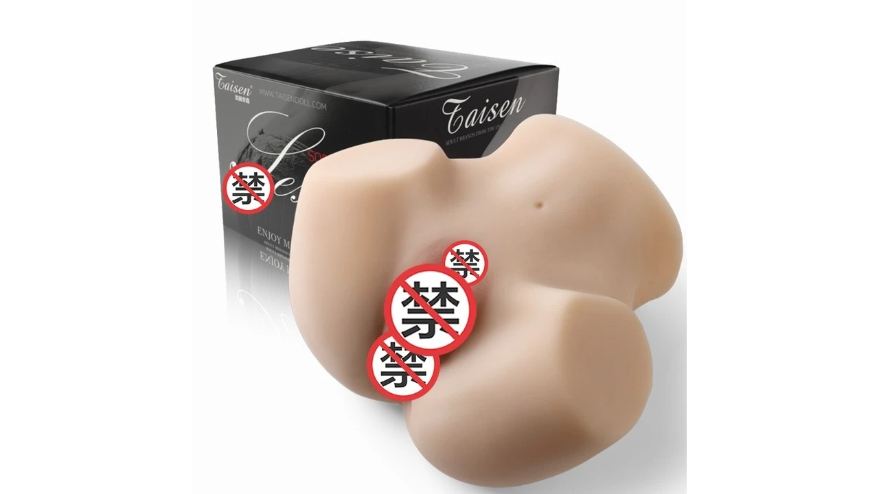 美国TAISEN穆琳真人倒模双通道高刺激名器测评报告-B哥情报局-飞机杯测评